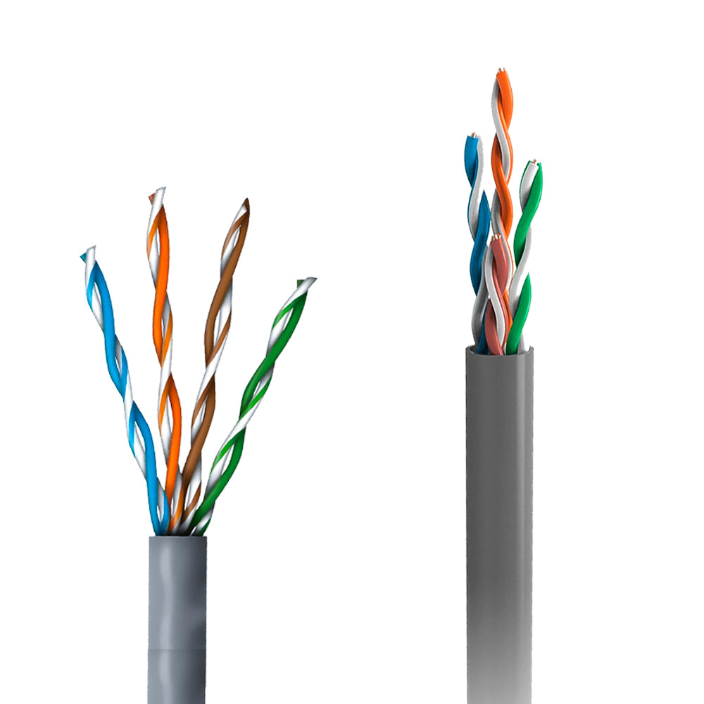 Metro Cabo de Rede Sohoplus Furukawa U/UTP CAT.5e 24AWGX4P ROHS - Cinza